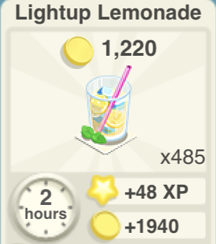 Lightup Lemonade Recipe