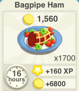 Bagpipe Ham Recipe