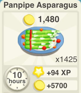 Panpipe Asparagus Recipe