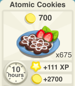 Atomic Cookies Recipe