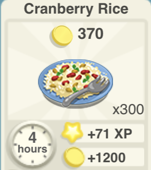 Cranberry Rice Recipe