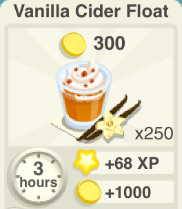 Vanilla Cider Float Recipe