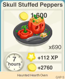 Skull Stuffed Peppers Recipe
