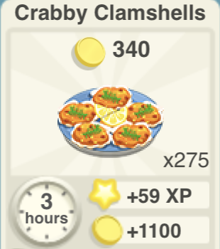 Crabby Clamshells Recipe