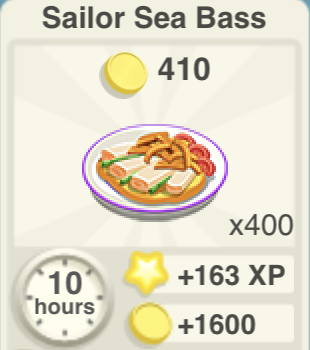 Sailor Sea Bass Recipe
