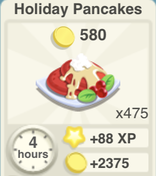 Holiday Pancakes Recipe