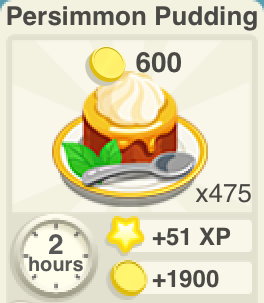 Persimmon Pudding Recipe