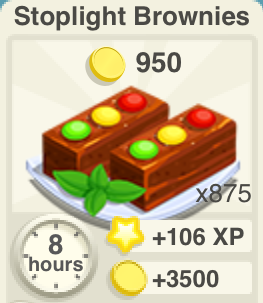 Stoplight Brownies Recipe