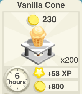 Vanilla Cone Recipe