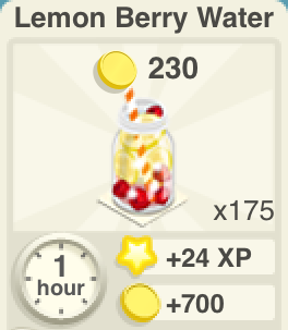 Lemon Berry Water Recipe
