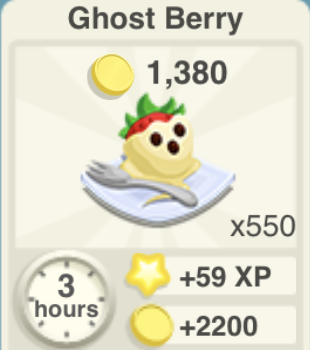 Ghost Berry Recipe