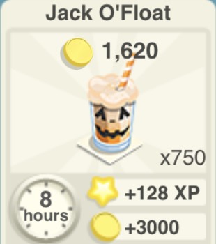 Jack O Float Recipe