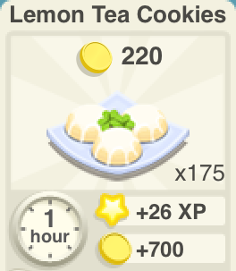Lemon Tea Cookies Recipe