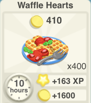 Waffle Hearts Recipe