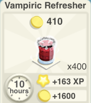 Vampiric Refresher Recipe