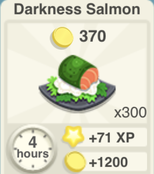 Darkness Salmon Recipe