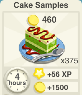 Cake Samples Recipe