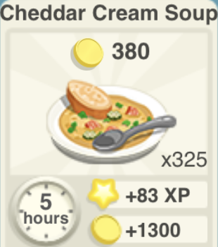 Cheddar Cream Soup Recipe