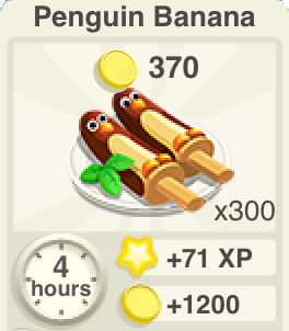 Penguin Banana Recipe