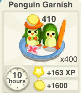 Penguin Garnish Recipe