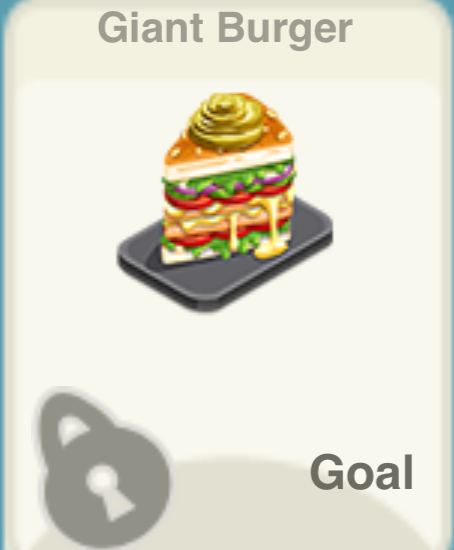 Giant Burger Cake Recipe