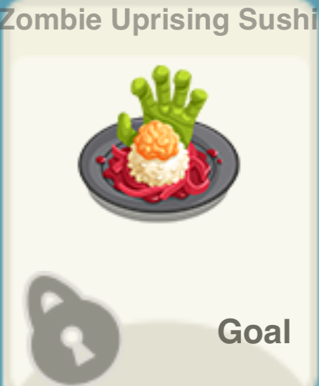 Zombie Uprising Sushi Recipe
