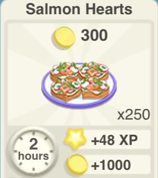 Salmon Hearts Recipe