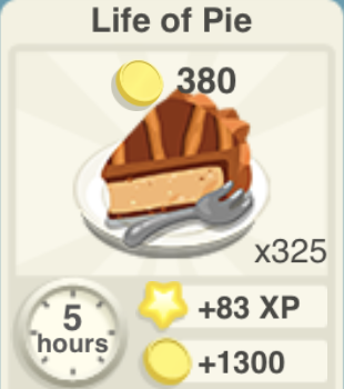 Life of Pie Recipe