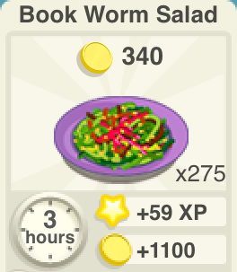 Book Worm Salad Recipe
