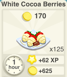 White Cocoa Berries Recipe
