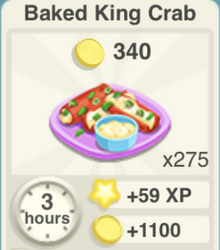 Baked King Crab Recipe