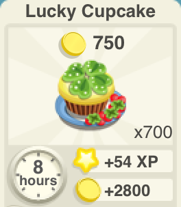 Lucky Cupcake Recipe