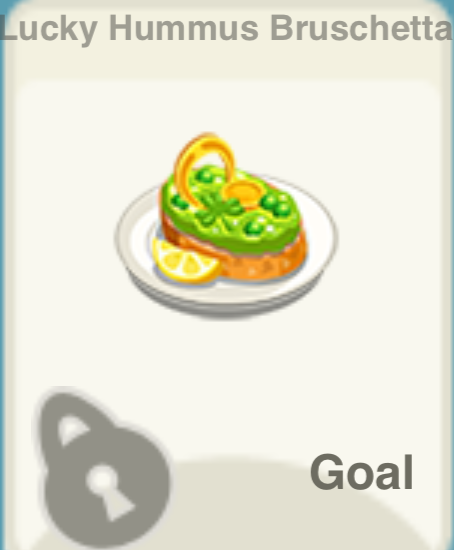 Lucky Hummus Bruschetta Recipe