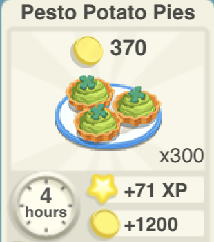 Pesto Potato Pies Recipe