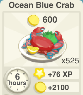 Ocean Blue Crab Recipe