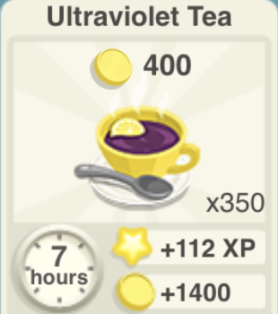 Ultraviolet Tea Recipe