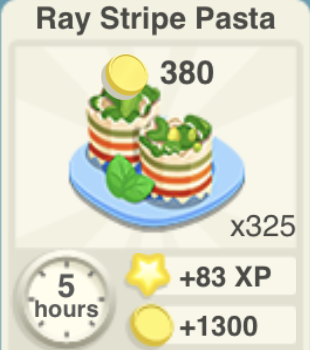 Ray Stripe Pasta Recipe