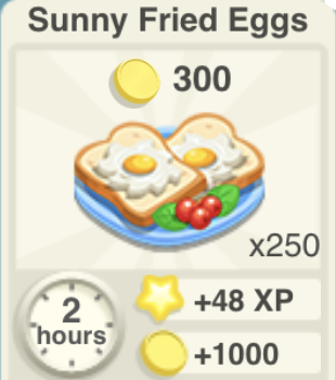 Sunny Fried Eggs Recipe