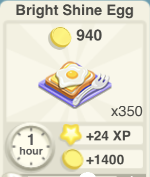 Bright Shine Egg Recipe