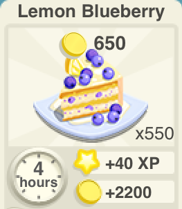 Lemon Blueberry Recipe