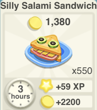 Silly Salami Sandwich Recipe