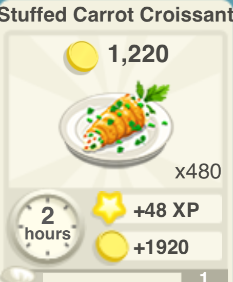 Stuffed Carrot Croissant Recipe