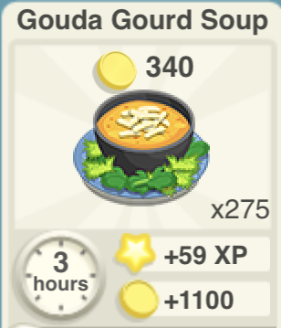 Gouda Gourd Soup Recipe