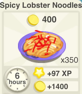 Spicy Lobster Noodles Recipe