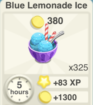 Blue Lemonade Ice Recipe