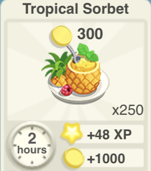 Tropical Sorbet Recipe