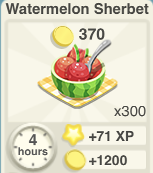 Watermelon Sherbet Recipe
