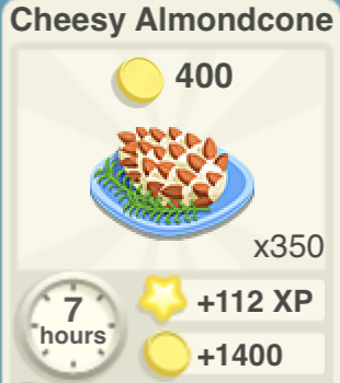 Cheesy Almondcone Recipe