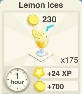 Lemon Ices Recipe