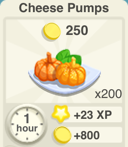 Cheese Pumps Recipe